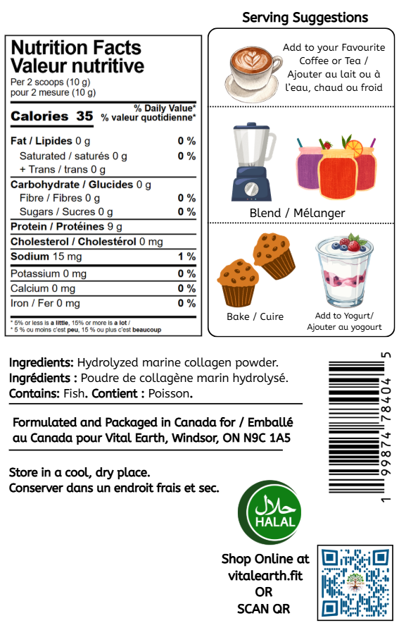 Hydrolyzed Marine Collagen